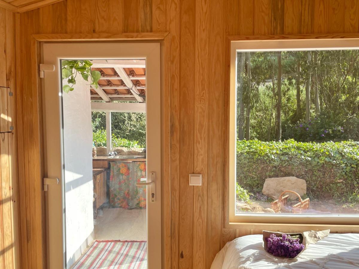 Nativo Natureza Pink Wood Cabin Cela (Leira) Exterior foto