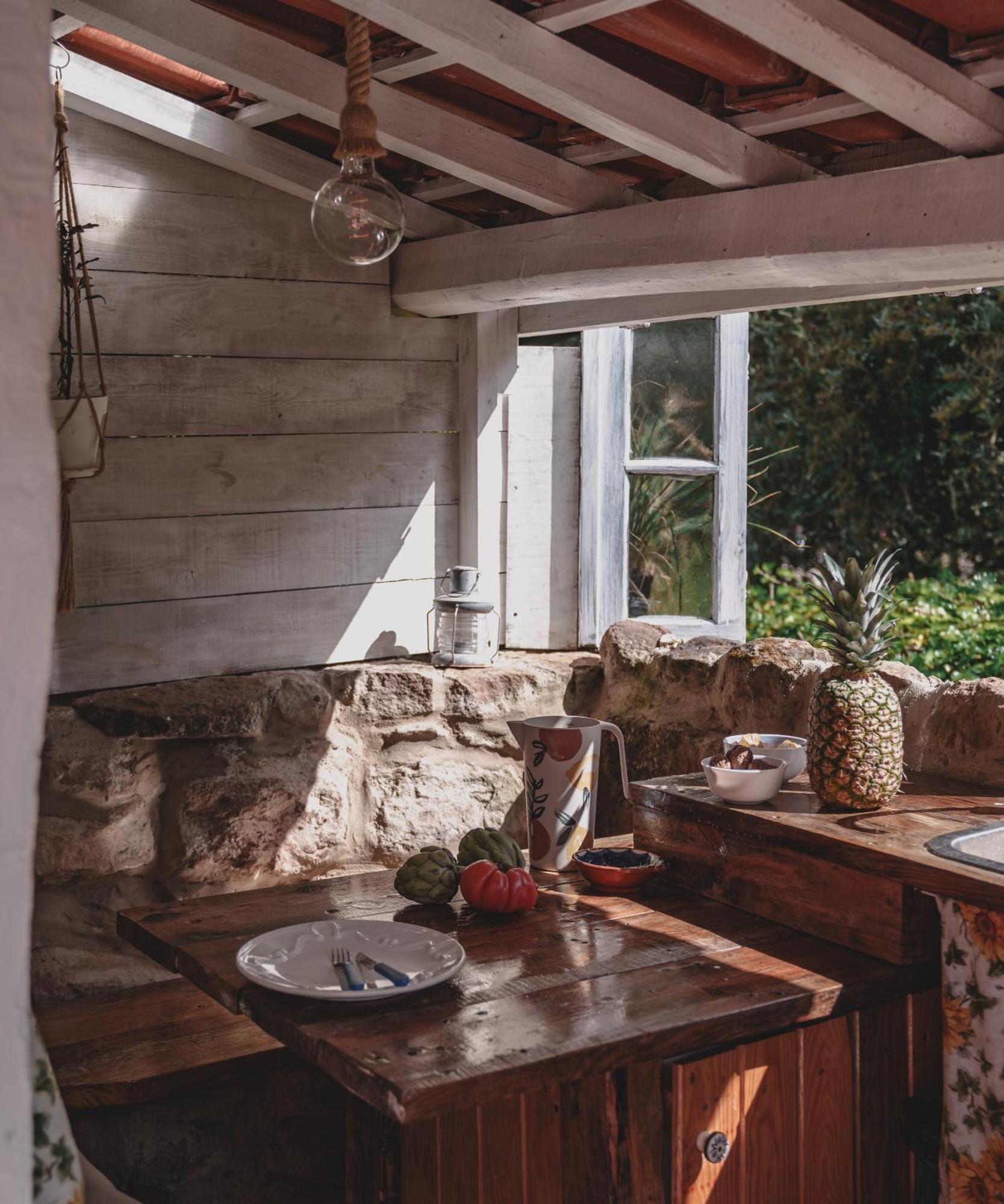 Nativo Natureza Pink Wood Cabin Cela (Leira) Exterior foto
