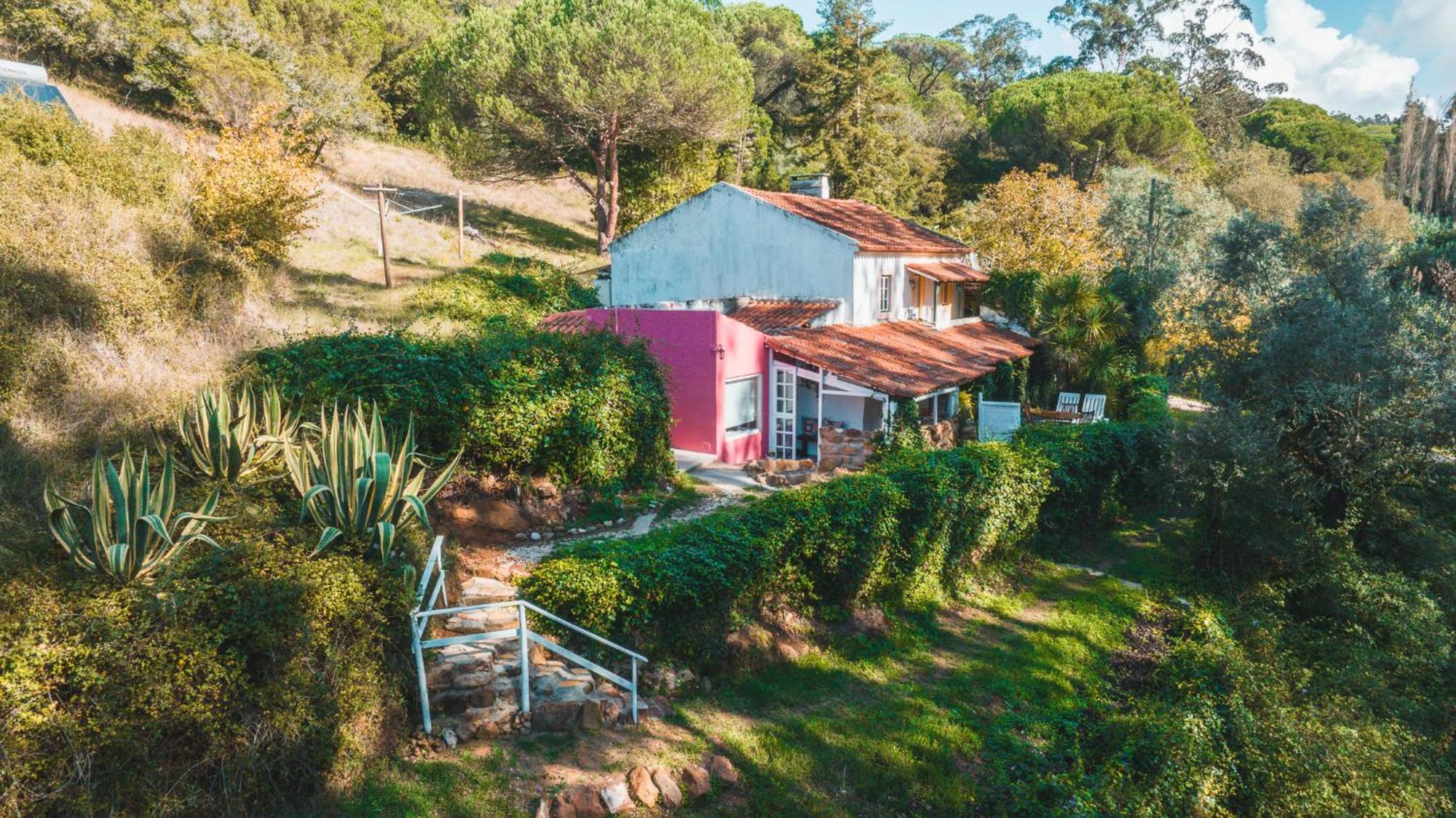 Nativo Natureza Pink Wood Cabin Cela (Leira) Exterior foto